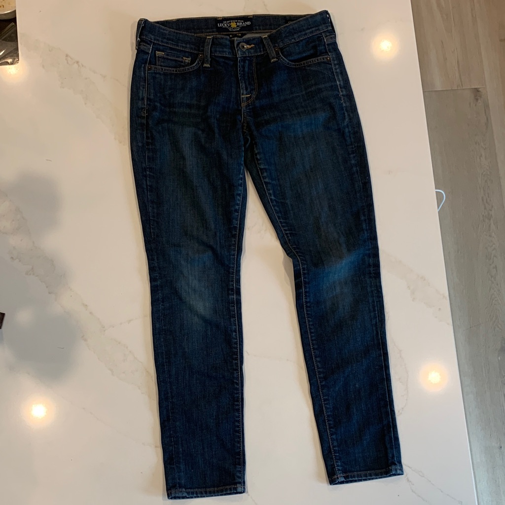 Lucky Brand Dark Indigo Skinny Jeans